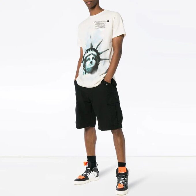 SS19 Liberty Cotton Shorts with Short Sleeve