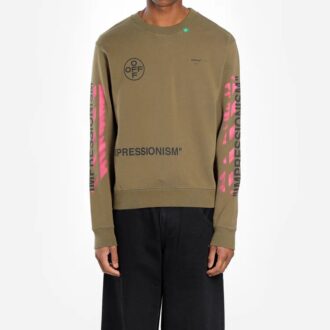 SS19-logo Arrows Sketch herre-genser med logo og rund hals
