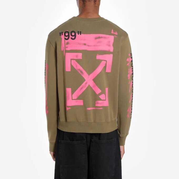 SS19-logo Arrows Sketch herre-genser med logo og rund hals