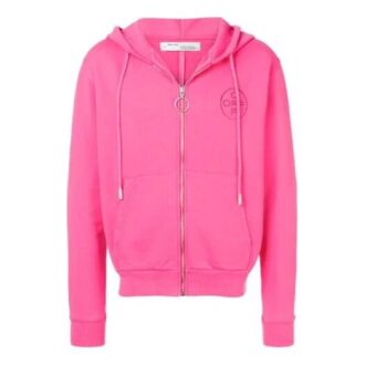SS19 Logo-hettejakke for menn, rosa