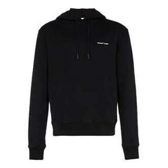 SS19 Logo Slim Hoodie «Svart»