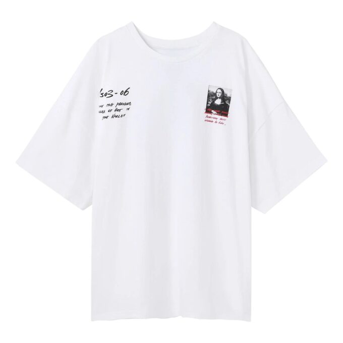 SS19 Mona Lisa-logo, oversize