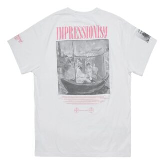 SS19 Oversize-T-skjorte med kort erme og 99-logo på ryggen