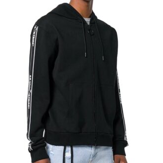 SS19 Zip-up Stripe Fleece Herre