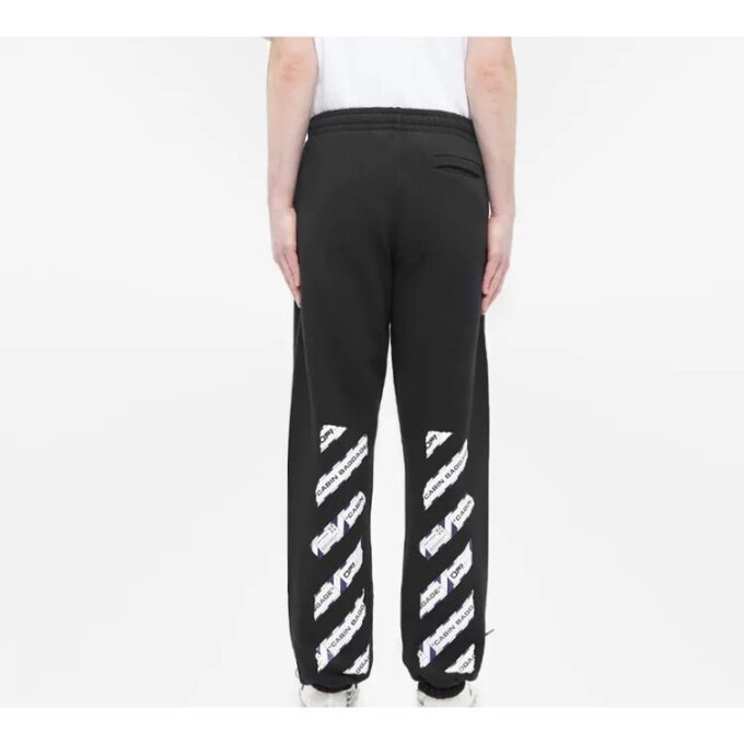 SS20 Airport Tape Print Slim Track Bukser