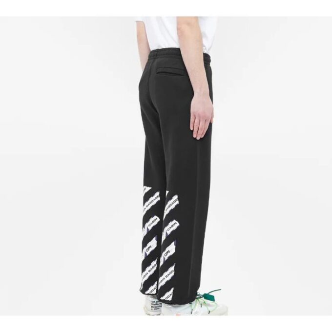 SS20 Airport Tape Print Slim Track Bukser