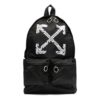 SS20 Airport Tape Svart ryggsekk Arrow Print Ryggsekk Svart