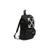SS20 Airport Tape Svart ryggsekk Arrow Print Ryggsekk Svart