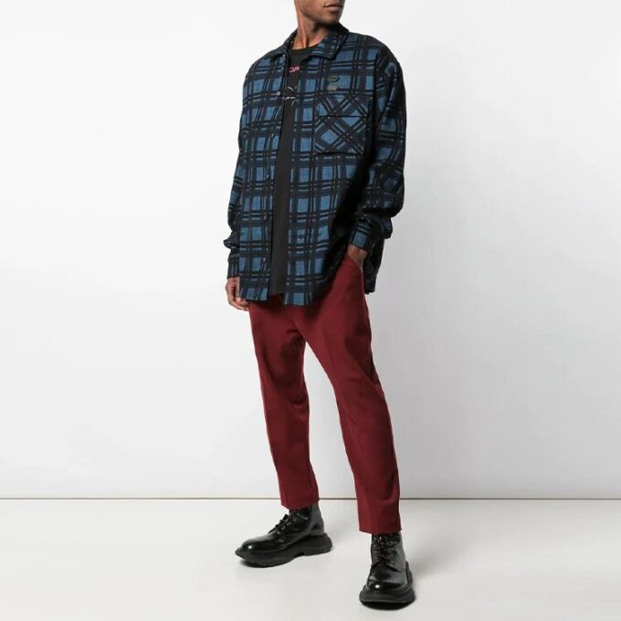 SS20 Arrows flanellskjorte med rutemønster