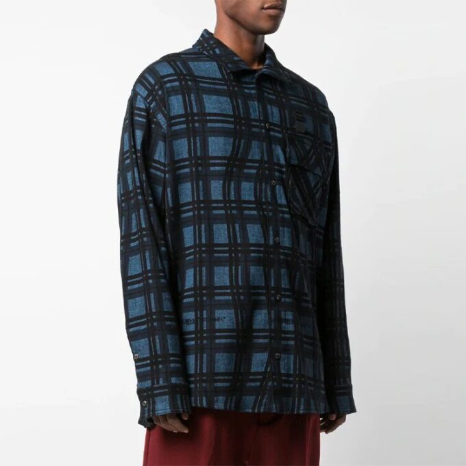 SS20 Arrows flanellskjorte med rutemønster