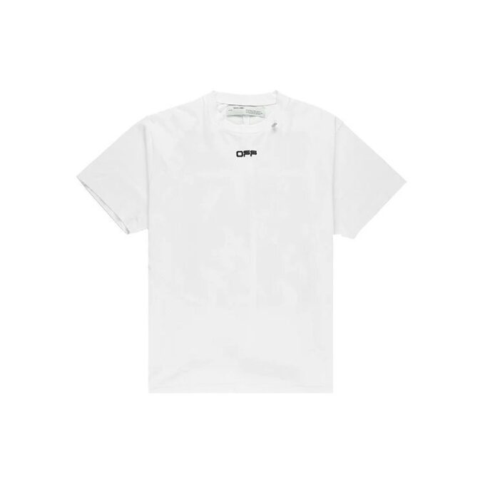 Caravaggio Square SS Over Tee &laquo;Hvit Svart&raquo;