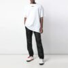 Caravaggio Square SS Over Tee &laquo;Hvit Svart&raquo;