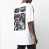 Caravaggio Square SS Over Tee &laquo;Hvit Svart&raquo;