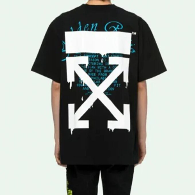 SS20 Dripping Arrows Løs kortærmet Shorts