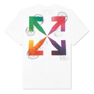 SS20 Futura Atoms Fargerike Arrows-logo Oversize kort ermet