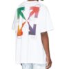 SS20 Futura Atoms Fargerike Arrows-logo Oversize kort ermet