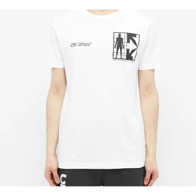 SS20 Half Arrow Print kortærmet Shorts