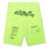 SS20 Herre bomull 3D-bermudashorts med blyantmønster, fluorescerende