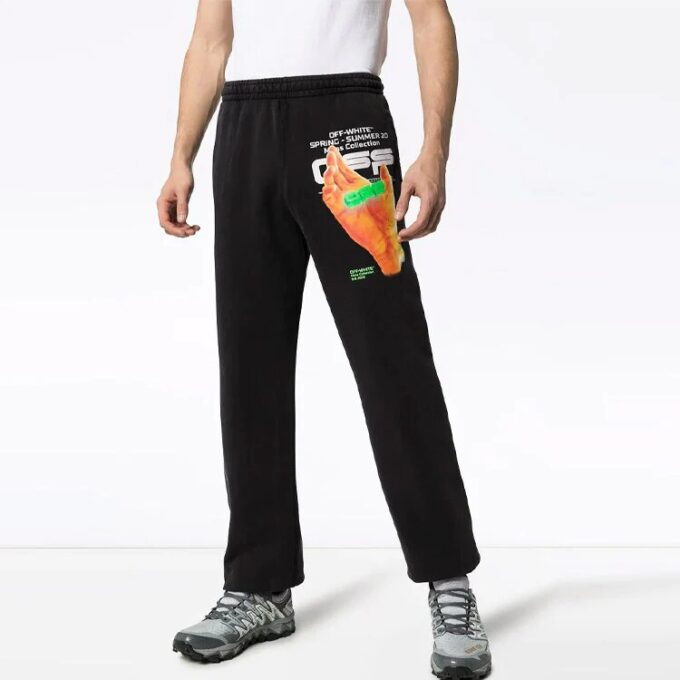 SS20 Joggebukse med håndlogo