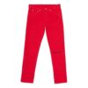 SS20 Kinesisk nyttår Herre Blandede stoffer Street Style Enfarget bomull Logo Slim-fit jeans