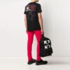 SS20 Lunar New Year-trykk, rund hals, kort erme