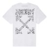 SS20 Oversized T-skjorte med Arrows-logo «Hvit»