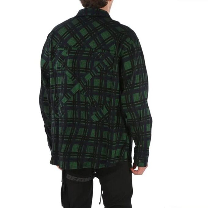 SS20 rutete flanellskjorte