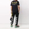 SS20 Svart bomulls-T-skjorte med symboler, kort ermet, herre, logo, normal passform