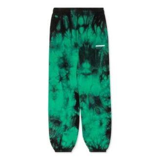 SS20 Tie-dye-trykte bukser for menn, grønne
