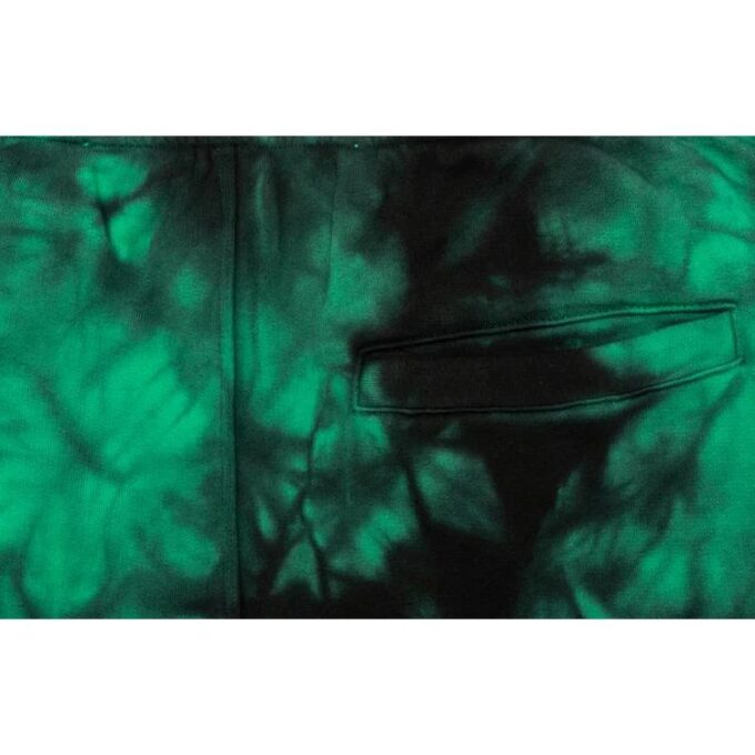 SS20 Tie-dye-trykte bukser for menn, grønne