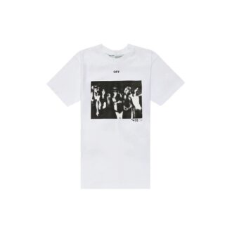 SS20 Virgil Abloh Herre Hvit Spray Painting Slim Hvit