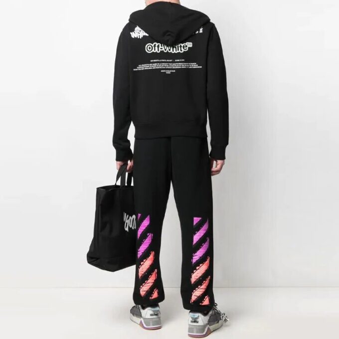 SS21 Adam Is Eve-logo, slim fit-versjon, svart