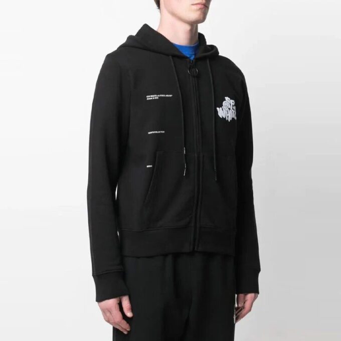 SS21 Adam Is Eve-logo, slim fit-versjon, svart