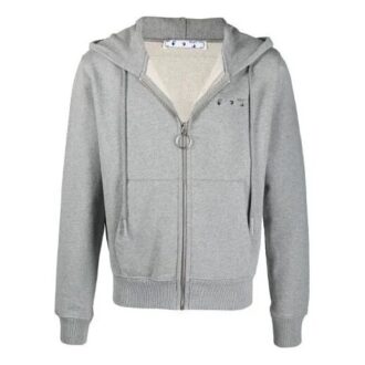SS21 Arrow brodert glidelås, slim fit-versjon, grå