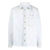 SS21 Arrow Logo Denim Jacket Version Hvit