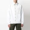 SS21 Arrow Logo Denim Jacket Version Hvit