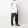 SS21 Arrow Logo Denim Jacket Version Hvit