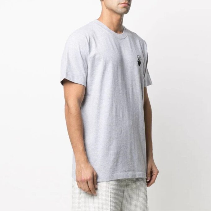 SS21 Arrow Shorts kortærmet versjon med rund hals, grå