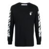 SS21 Arrows Langermet Slim Fit-versjon Svart