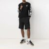 SS21 Arrows Langermet Slim Fit-versjon Svart