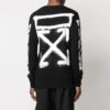 SS21 Arrows Langermet Slim Fit-versjon Svart