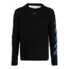 SS21 Arrows Stripe Knit Version Svart
