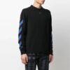 SS21 Arrows Stripe Knit Version Svart