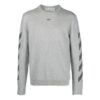 SS21 Arrows Stripe Knit-versjon Grå
