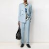 SS21 Blomstertrykk, rutete revers, langermet skjorte, slim fit-versjon, svart