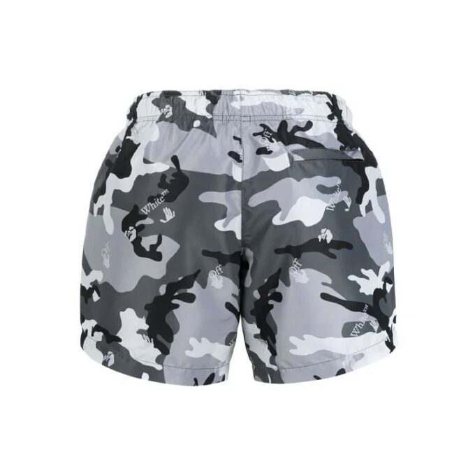 SS21 Camouflage Casual Shorts Version Grå