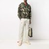 SS21 Camouflage Full Print Printing Loose Fit Grønn