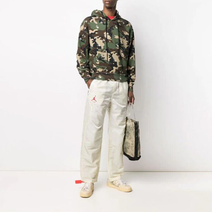 SS21 Camouflage Full Print Printing Loose Fit Grønn