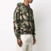 SS21 Camouflage Full Print Printing Loose Fit Grønn
