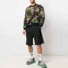 SS21 Camouflage-strikk Grønn camouflage